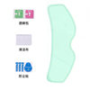 Electric Motorcycle Helmet HD Anti-fog Lens Sticker Riding Helmet Rainproof Film Waterproof Sticker Universal
