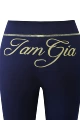 Navy blue trousers