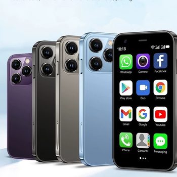 New cross-border mobile phone XS15 smart phone dual card mini machine straight touch screen Android 3G small mobile phone explosions