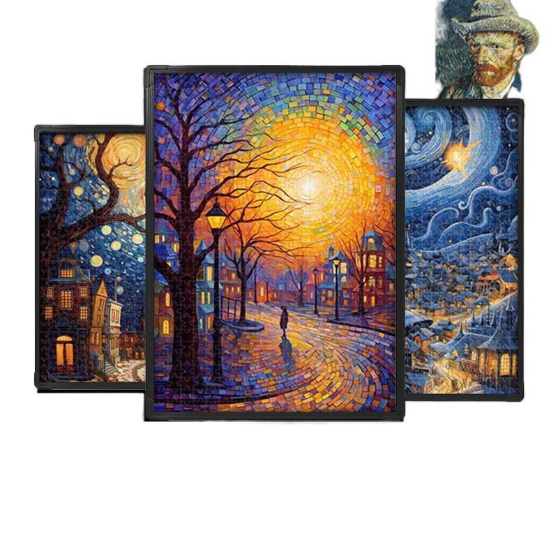 1000-Piece Puzzle Photo Frame 50X70 Puzzle Special Frame Simple Modern Poster 50X75 Universal Sketch Frame Factory