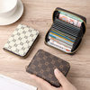 European and American style card holder women's multi-card exquisite high-end small id bag large capacity driver's license integrated card holder wallet card