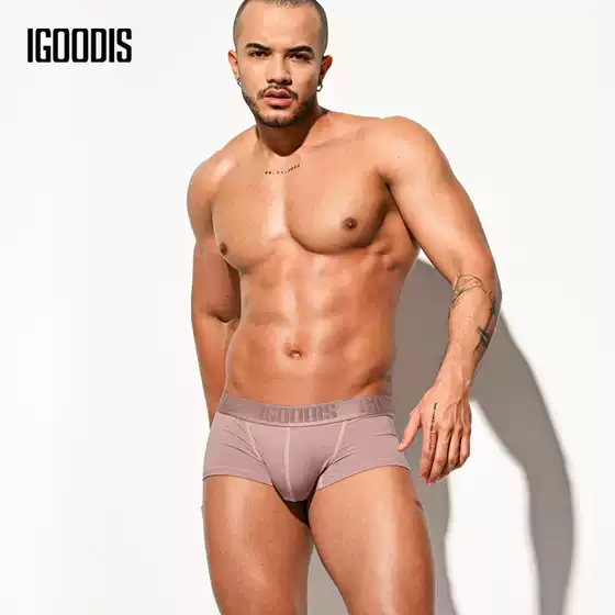 Men's Modal Underwear Summer Solid Color Breathable Comfortable Shorts Low Waist Thin Fashionable Men's U4106