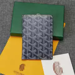 Goyard 2024 Dogtooth Classic Passport Holder Passport Cover Passport Case Portable