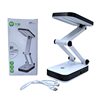 Long-term 666D Eye Protection Table Lamp Folding Portable Student Dormitory USB Recharged Dual-purpose LED Learning Table Lamp