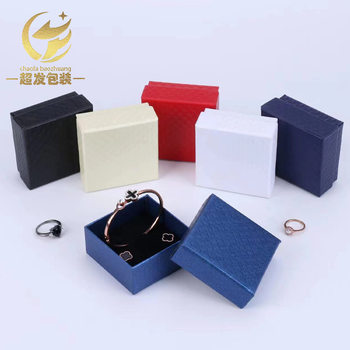 Manufacturers supply Diamond grain packaging jewelry box earring ring pendant bracelet multi-functional jewelry box can be fixed LOGO