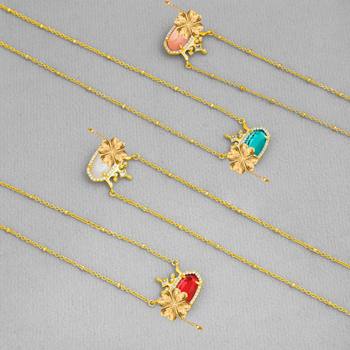 Ks Series D Disney Princess Lisa Crown Necklace, Popular Simple Elegant, High-End Sweet Crown Clavicle Chain