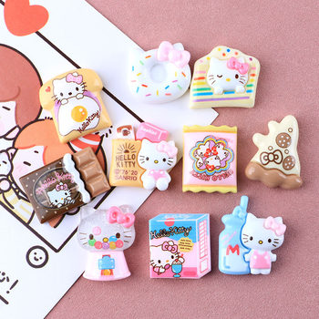 New cute cat bottle diy cream glue phone case stationery box hairpin jewelry resin accessories wholesale