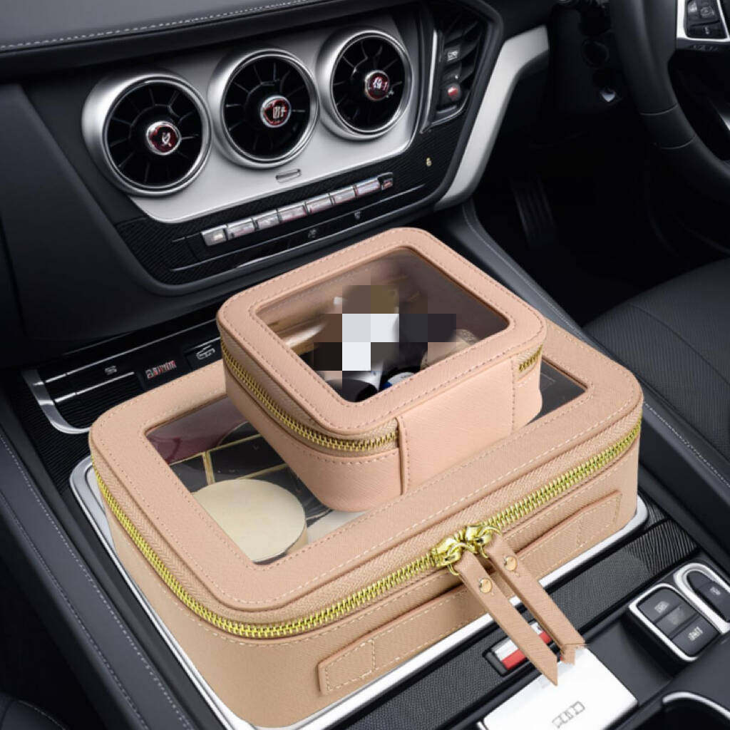 Factory Hot in stock Transparent Cosmetic Bag Cross-border Portable Cosmetic Storage Box Waterproof Travel Toiletry Cosmetic Bag