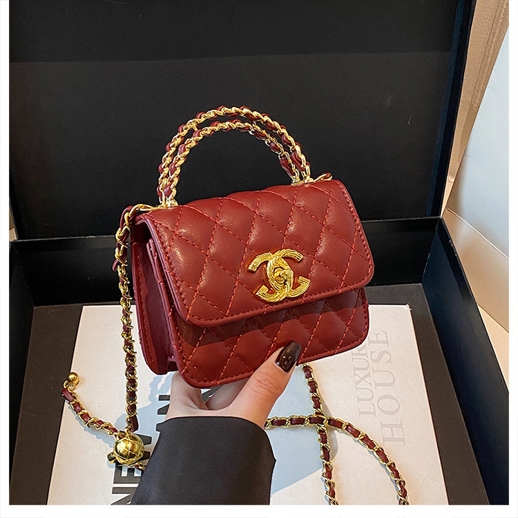 Light Luxury Quilted Women's Bag New Mini Armpit Bag Chain Fashion Shoulder Crossbody Bag Handbag Small Square Bag 15 O1CN01IMQFeD1q1Hfn9wfQq !!2219787655435 0 cib