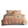 Light Luxury and High-End Thickened Milk Velvet Four-Piece Set, Winter Warm Coral Velvet Duvet Cover, Anti-Static Bed Sheet Three-Piece Set