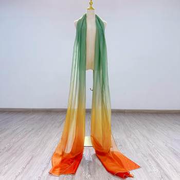 Flower God Dance Carp Beauty Dance Dunhuang Hanfu Silk Belt Gradual Change Silk Xia Hui Same Pipa Line Dance