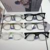Korean Style Internet Celebrity High-End Large-Frame Frame Gradient Color Large-Frame Plain Transparent Color Versatile Frame Myopia Glasses Frame