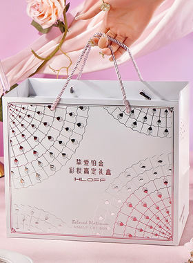 HLOFF挚爱铂金彩妆礼盒七夕情人节生日礼物送女生全套化妆品套装