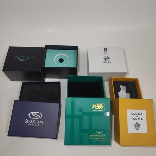 外贸空盒天地盖包装盒高档化妆品礼盒定制香水护肤品纸盒印刷工厂