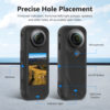 For Shadow Stone Insta360 X5 Body Protective Cover Lens Protective Cover 360 Camera Accessories Silicone Protective Cover