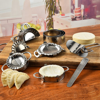 Wholesale In-Stock Household Dumpling-Making Tool 304 Stainless Steel Dumpling Mold Manual Dumpling Maker