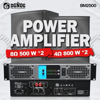 Professional Digital Power Amplifier Bm Series 2-Channel High-Power Pure Rear-Stage Ktv Stage Performance Home Subwoofer