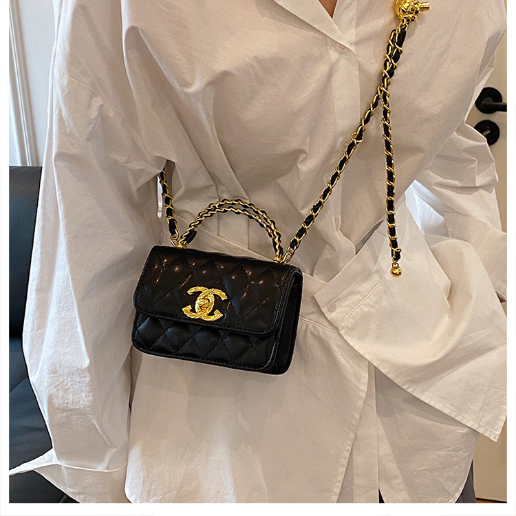 Light Luxury Quilted Women's Bag New Mini Armpit Bag Chain Fashion Shoulder Crossbody Bag Handbag Small Square Bag 23 O1CN01IQDDNn1q1HftqfDHA !!2219787655435 0 cib