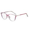 87041 TR90 flat lens optical glasses anti-blue light glasses frame cross-border fashion glasses anti-computer radiation