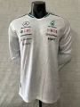 Long sleeve 2026f1 mercedes white