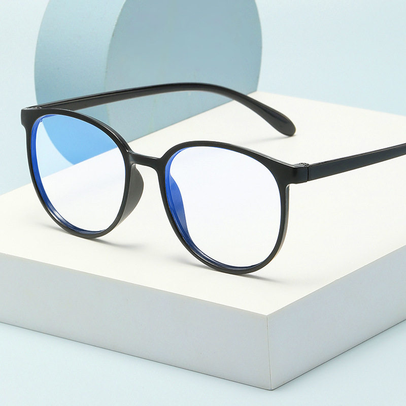 Small frame glasses ultra-light Women's glasses frame polygon small face titanium frame can be equipped with high myopia glasses frame women 83608