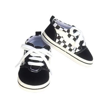 Wholesale 0-12 Baby Canvas Shoes for Girls, Soft Sole, Comfortable and Breathable, Boys' Toddler Shoes, Infant Walking Shoes for Young Children