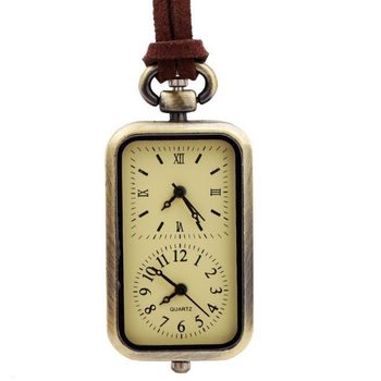 Supply of New Fashion Pocket Watch Dual Movement Retro Hanging Chain Watch Gift Watch Wholesale Calendar Large Dial