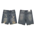 626 gray blue shorts