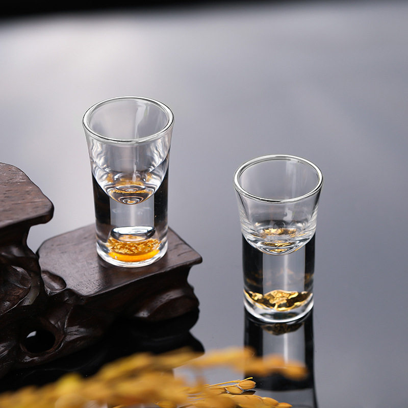 b52 swallow cup crystal Jinshan liquor Cup bullet Cup gold foil spirits Cup cocktail Cup shot Cup factory wholesale