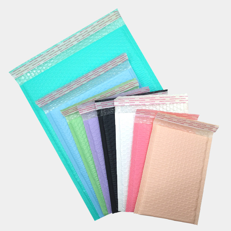 Color Bubble Bag Thickeneded Co-Extruded Film Self-Adhesive Bag Shock-Proof Bubble Envelope Express Packaging Bag Clothing Packaging Bag