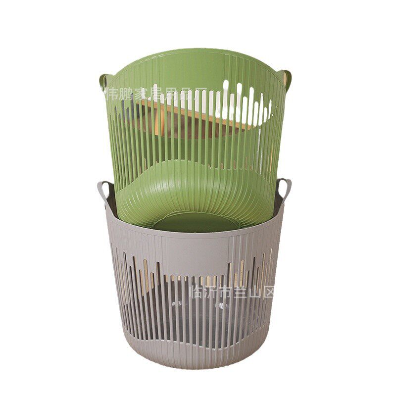 New Roman Pattern Storage Basket Household Toy Sundries Storage Basket Bathroom Dirty Clothes Basket Thickened Plastic Dirty Clothes Basket