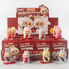 Cute Flocked Plush Small Ornaments Children's Toys Bubble Mart Stall Wholesale Trendy Toy Dolls Blind Bags Blind Boxes