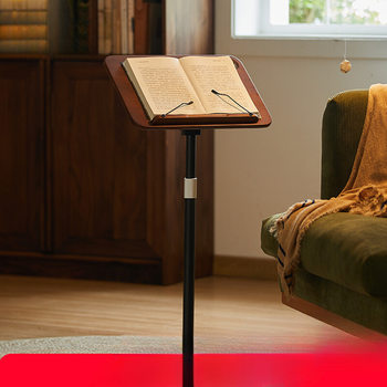 Multifunctional Floor-Standing Reading Stand, Liftable Book Stand, Retractable Children's Vertical Picture Book Writing and Book Stand, Book Bag Class