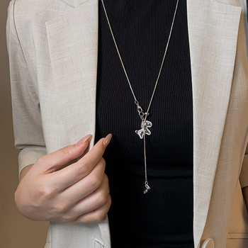 Korean-Style Ins Pony Necklace with a High-End Feel, Exquisite and Versatile, Fashionable and Simple Design, Adjustable Clavicle Chain Choker