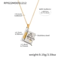 RP022 Two-Tone Necklace - Dad Edition