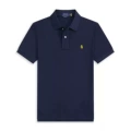 Royal blue yellow label
