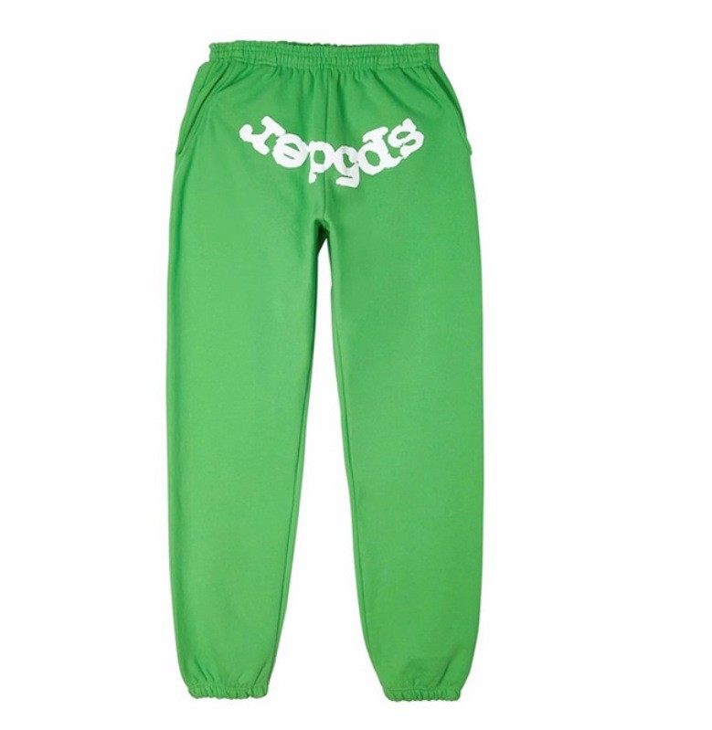 跨境爆款连帽衫555555美潮街头重磅宽松Sp5der卫衣卫裤男套装现货