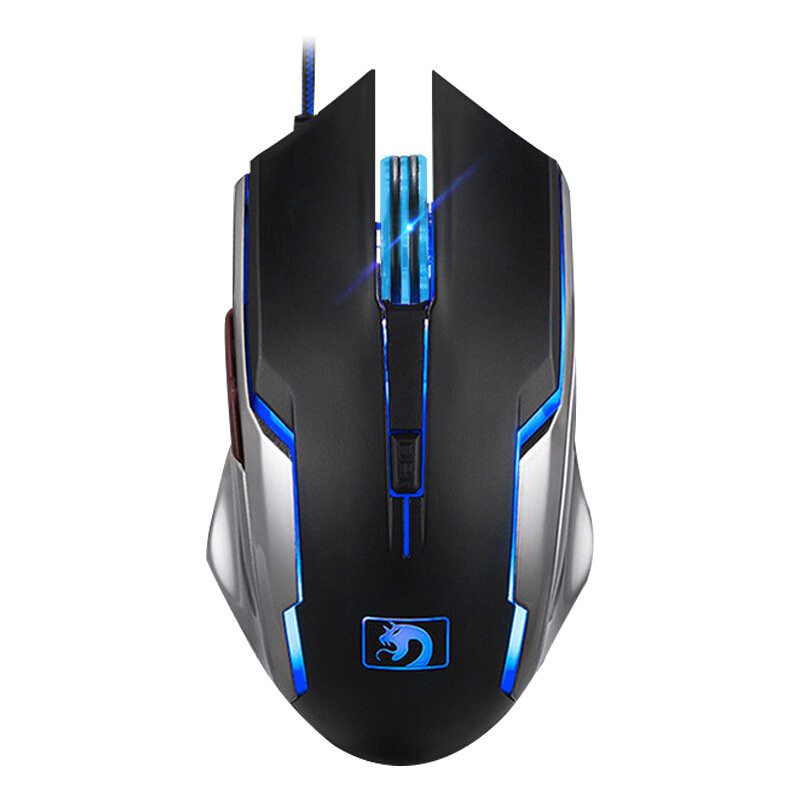 Xinmeng Manba snake second generation mouse Internet coffee wired game e-sports USB desktop computer notebook luminous mouse