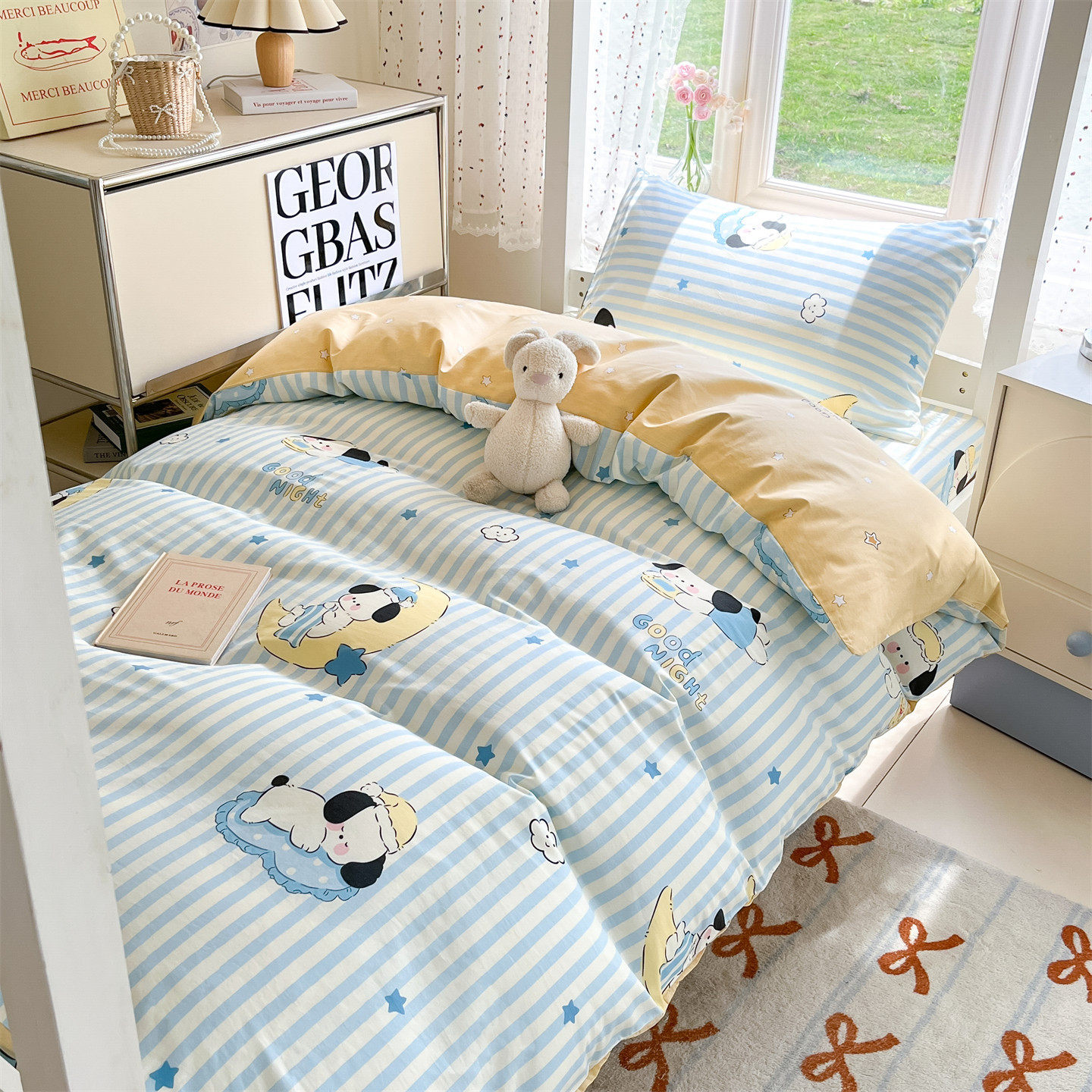 スリーピングドッグ【綿100％生地で肌に優しく通気性抜群】