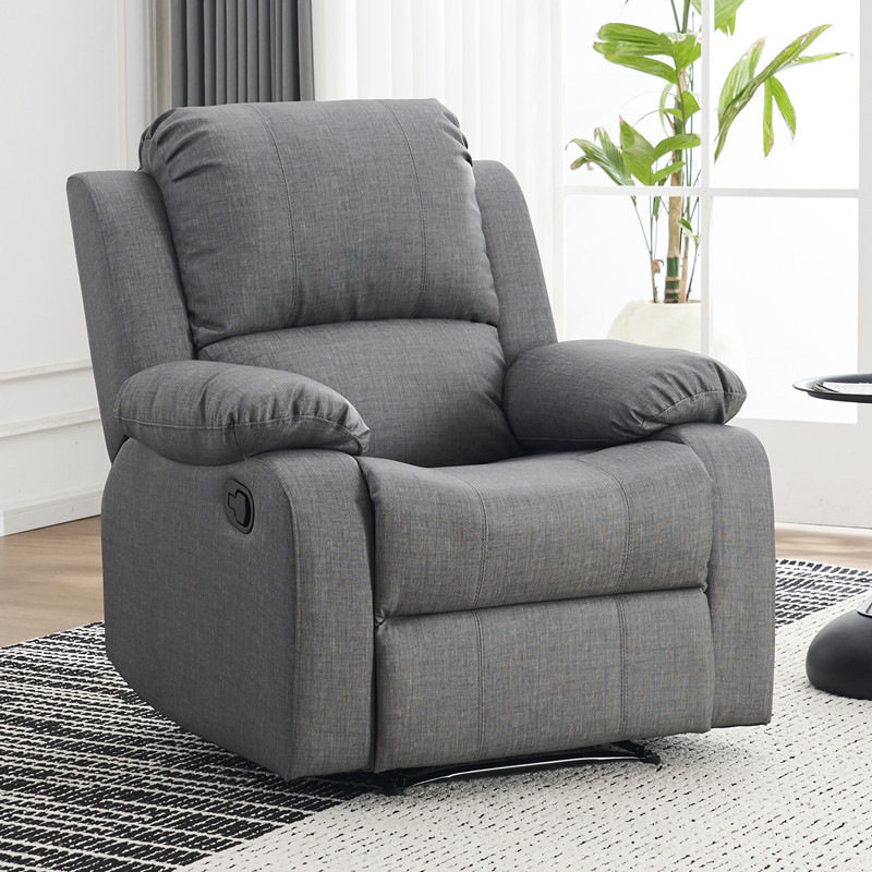 头等太空沙发客厅单人布艺电动躺椅懒人按摩多功能美甲美睫沙发