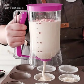 Measuring Cup Batter Dispenser Batter Separator Butter Dispenser Funnel Kitchen Gadget Set
