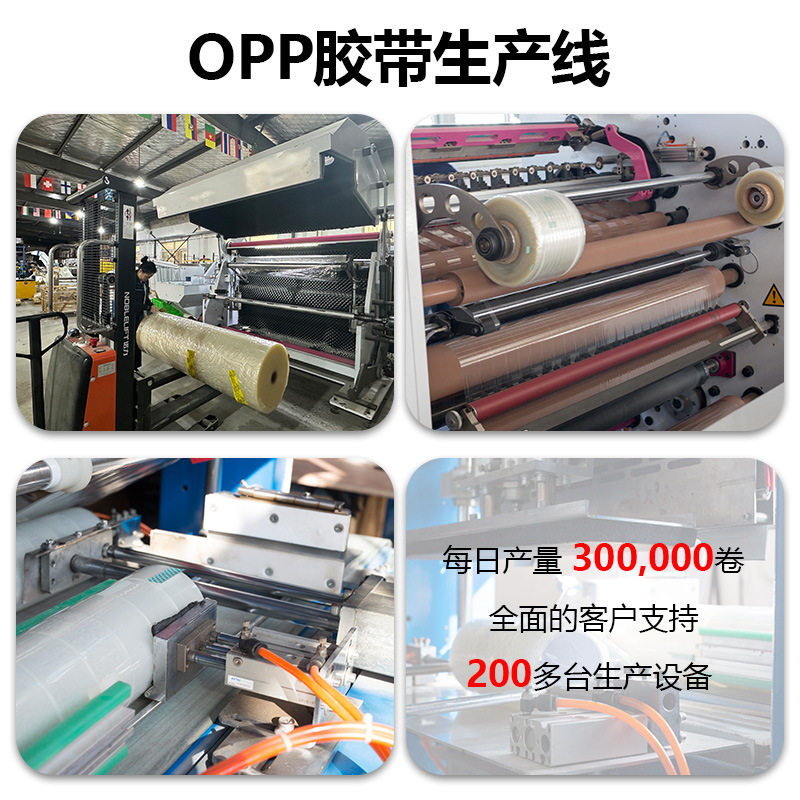 Cross-Border Low-Noise Tape Packaging and Sealing Large Roll High-Viscosity Noise Reduction Silent Low Noise Silent Sealing