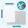 Cross-Border Popular Hot Transfer Blank Passport Holder Multi-Functional Travel Clip Money Leather Clip DIY Portable Protective Cover