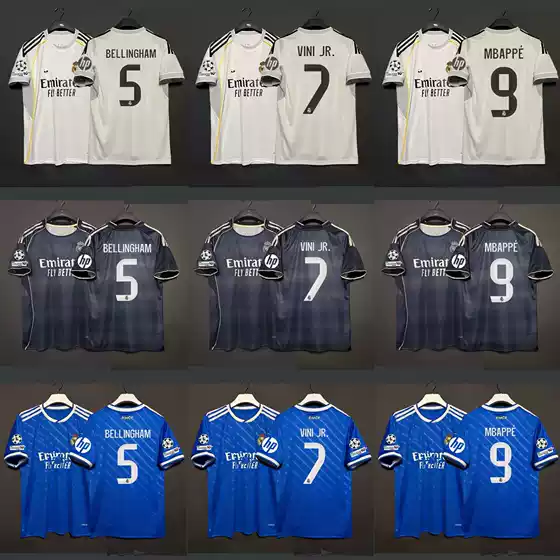 2526 Football Uniform Emperor Marley Uniform Champions League Owner Pass Pooh Spons Berinham Barpa Demand Delicee Jersey