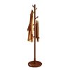 Solid wood hanger floor bedroom hanger household hanger Rod living room vertical non-occupied simple Beech coat rack