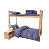 Student Dormitory Three-Piece Set, Four-Piece Set, Fitted Sheet, Pure Cotton, 1.5m Quilt Cover, Bed Sheet, School Bedding