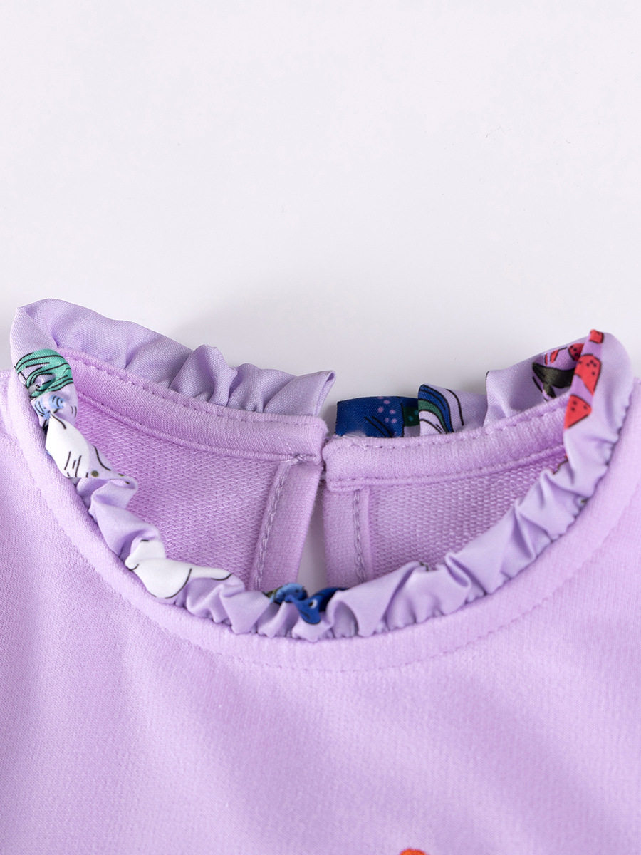 Grosir pakaian anak langsung dari pabrik, gaun anak perempuan style, gaun anak katun 100% musim gugur