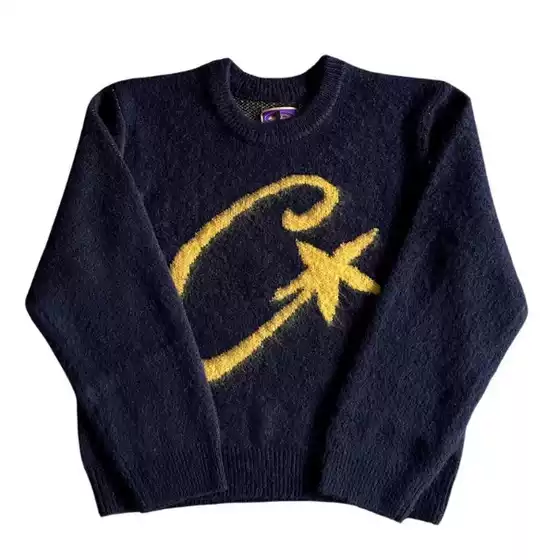 New Long-Sleeved Sweater, Street Fashion, Versatile, Loose Pullover Knitwear, Ins Cross-Border Versatile Top