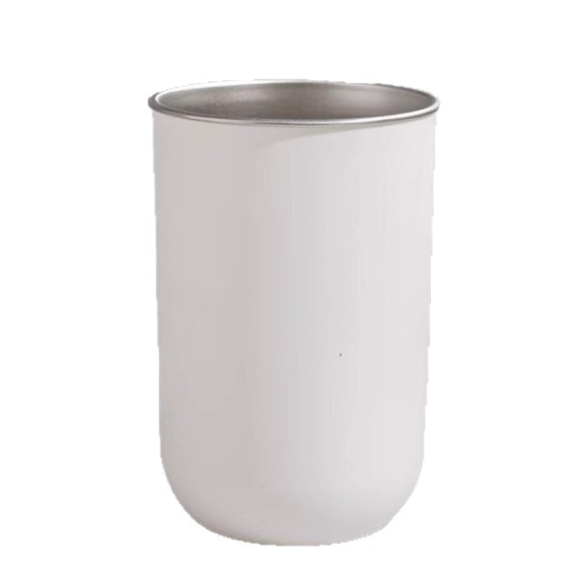 漱口杯304不锈钢家用情侣儿童高颜值宿舍洗漱水杯情侣咖啡杯便携 - 图3