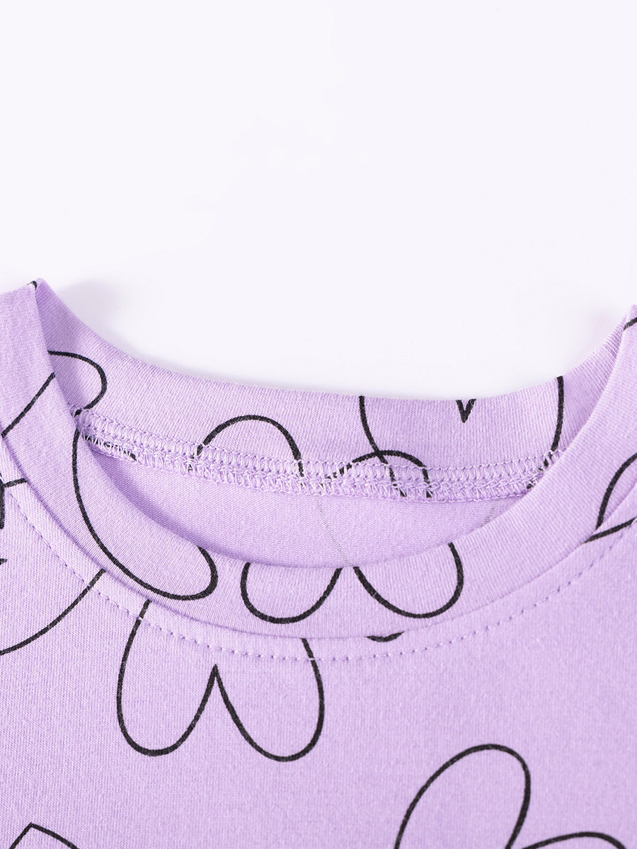 Dropshipping & distribusi gaun anak, gaun anak lengan pendek musim panas, gaun anak lucu gaya